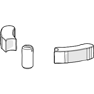 Hansa installation kit 59914281 stop set 60 / 1930 Livin