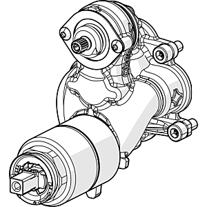 Hansa unité fonctionnelle 3,5 bain douche 59914299 59914299