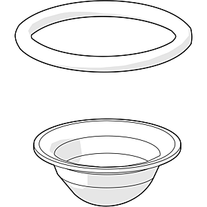 Hansa O-Ring 23,47 x 2,62 und Sieb 59914304 59914304