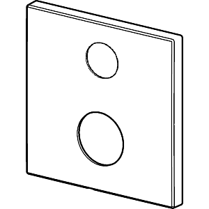 Hansa rosace Hansa 150 x 150 mm 59914309 59914309
