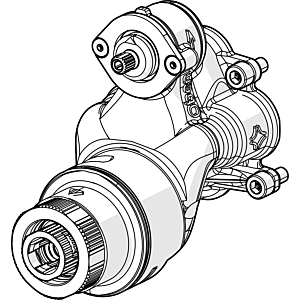 Hansa Funktionseinheit Thermostat Brause 59914316 mit Absperrung 59914316