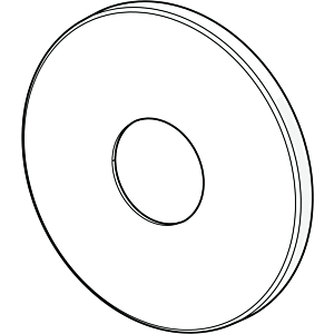 douche rosace Hansa d: 170 mm 59914318 59914318