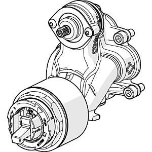 Hansa function unit 4.8 bathtub-shower 59914321 59914321