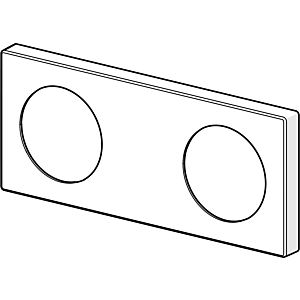 Hansa rosette chrome 59914367 59914367