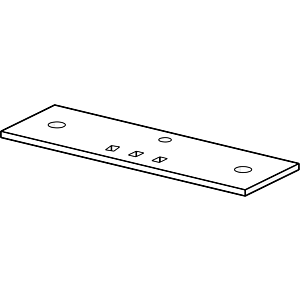 Hansa glass plate 59914386 59914386