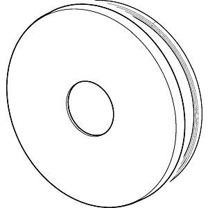 Hansa shower rosette d: 170 mm 59914421 59914421