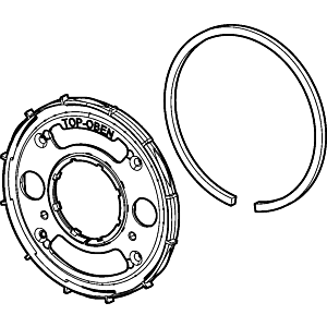 Hansa rosette support with seal 59914422 59914422