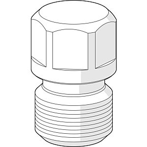 fiche Hansa M10 x 2000 filetage complet à gauche 59914463 59914463