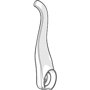 Hansa d&#39; arrêt à poignée 59914508 ALESSI Swan Hansa