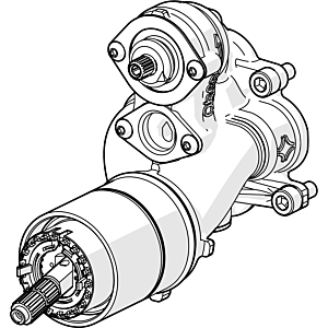 Hansa Funktionseinheit 4.0 Wanne-Brause 59914515 mit Sicherungskombination