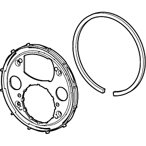 Hansa rosette support with seal 59914531 59914531