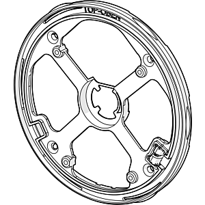 Hansa rosette support complete 59914545 59914545