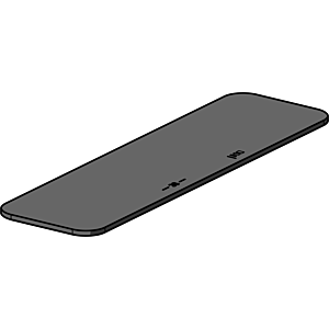 Hansa plaque de recouvrement gris 59914597 59914597