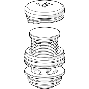 Hansa diverter, automatic 59914604 59914604