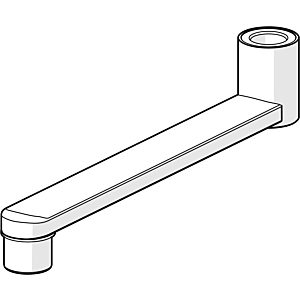 Sortie Hansa 59914659 chromé 59914659 200 mm chr