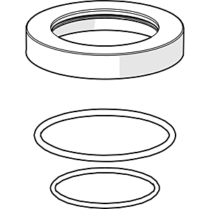 Hansa plaque de recouvrement 59914667 d 72 mm, HANSA