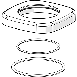 Hansa cover plate 59914675 75x75 mm, HANSA