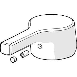 Hansa levier Paleno 59914713 59914713 chrome EHM