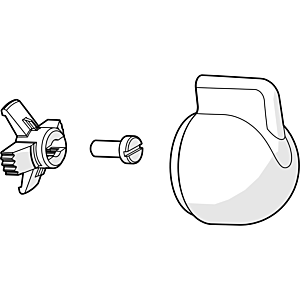 Hansa Griff für Wasch-/Spülmaschinenventil 59914715 HANSA 59914715 Chrom