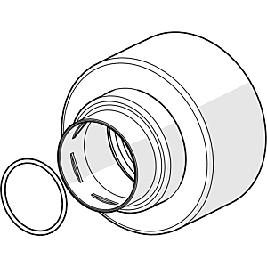 Hansa Rosette 59914717 Chrom 59914717