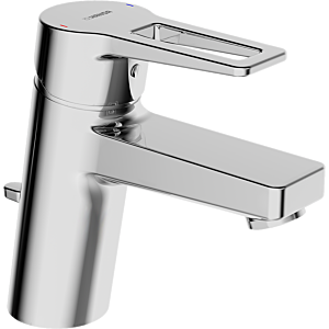 Hansa Waschtischarmatur Hansatwist 09092185 chrom, mit Ablaufgarnitur