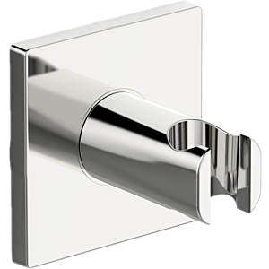 Hansa Hansaliving wall shower holder 44440200 chrome, twist-proof, angular rosette