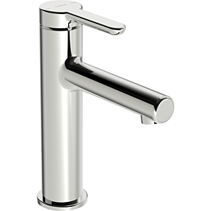 Hansa Hansadesigno single lever basin mixer 51882293 standing installation, projection 125mm, chrome