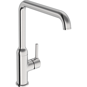 Hansa HANSAVANTIS Style Küchenarmatur 5420220780 seitenbedient, Ausladung 223mm, Stahl gebürstet