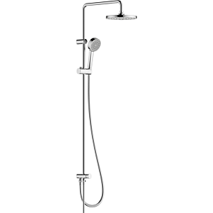 Hansa HANSABASIC 5538 shower system 55380130 hand shower Ø 90mm, 1-jet, pressure diverter, chrome