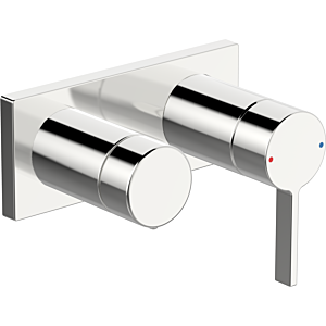 Hansa Hansaloft Wannenarmatur 57649583 UP-Wannen-Einhebelmischer, mit Drehumsteller, chrom