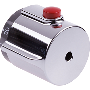 Hansa temperature selector handle for thermal 59913869 disinfection