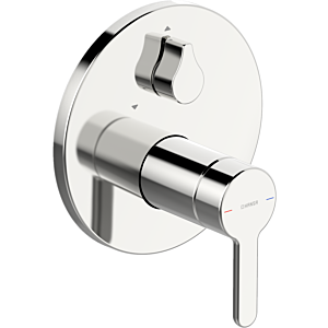 Hansa Hansadesigno mitigeur de bain, avec unité fonctionnelle, chrome