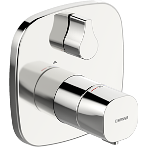 Hansa Hansaliving Hansa 81139572 concealed shower thermostat, with functional unit, chrome