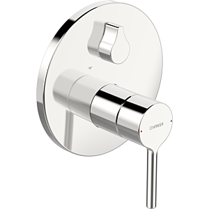 Hansa Hansavantis Fertigmontageset 82603067 UP-Wannenarmatur, Pinhebel, chrom