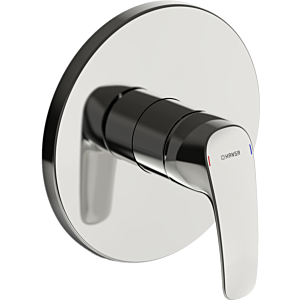 Hansa Hansabluebox pinto Fertigmontageset 85279183 UP-Brausearmatur, Rosette rund, chrom