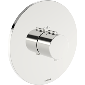 Hansa HANSAEASYTHERM 8860 Thermostat 88609245 Fertigmontageset, Sichtteil für einen Abgang, rund chrom