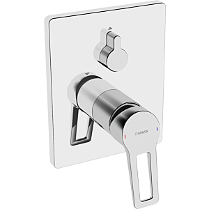 Hansa Wannenarmatur Hansatwist 89843085 Hansabluebox, mit Sicherungseinrichtung, chrom