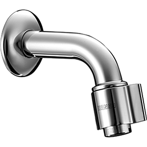 Hansa Hansanova Waschtischarmatur 00868101 Wandauslaufventil, Ausladung 106 mm, chrom