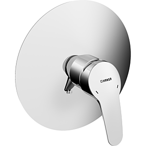 Hansa Brausearmatur Hansamix 01859183 chrom, Unterputz-Armatur, Renovierungslösung