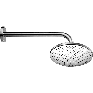 Hansa Kopfbrause Hansarain 04180100 chrom, mit Brausearm 400 mm, Kopf 220mm