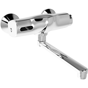 Hansa Waschtischarmatur Hansaconcerto 64452201 chrom, Batteriebetrieb, Ausladung 290 mm