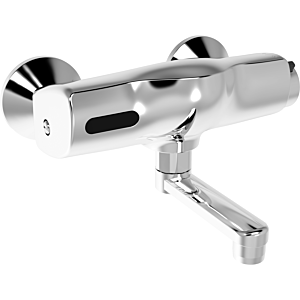 Hansa Waschtischarmatur Hansaconcerto 64462201 Wand Armatur, chrom, Batteriebetrieb