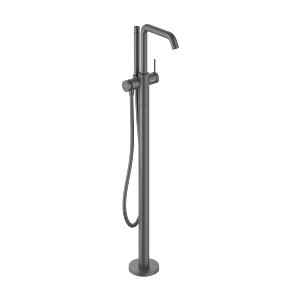 hansgrohe Tecturis S single-lever bath mixer 73440340 floor-standing, brushed black chrome