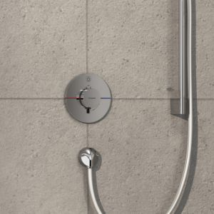 hansgrohe ShowerSelect Comfort S Thermostat 15553000 Unterputz, für 1 Verbraucher, chrom
