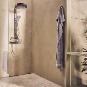 hansgrohe Rainfinity Brause-Set 26853000 mit Thermostat, Brausekopfgröße 360mm, chrom