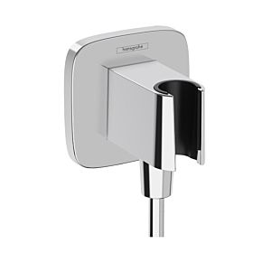 hansgrohe FixFit Porter Q raccord de tuyau 26887000 pour douchette, chromé