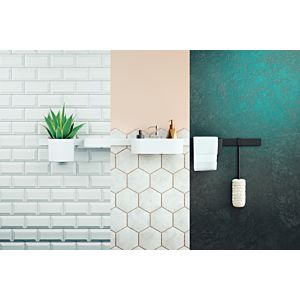 hansgrohe WallStoris bar 27904700 700mm, wall mounting, Matt white