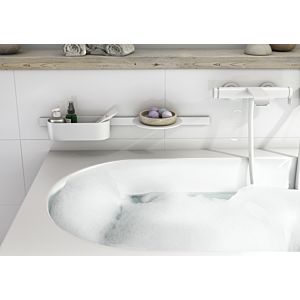 hansgrohe WallStoris Badewannenset 27966700 aus Kunststoff, Mattweiß