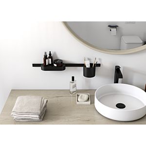 hansgrohe WallStoris Badezimmerset 27968670 aus Kunststoff, Mattschwarz