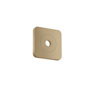 hansgrohe AXOR Citterio C Wandrosette 28801140 120/120 softsquare, Brushed Bronze